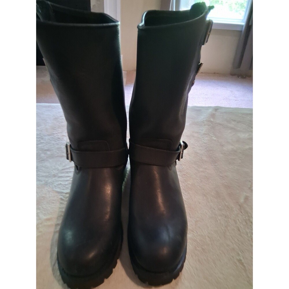 Black Eagle Leather Boots Women’s Size 11 Excellent Condition